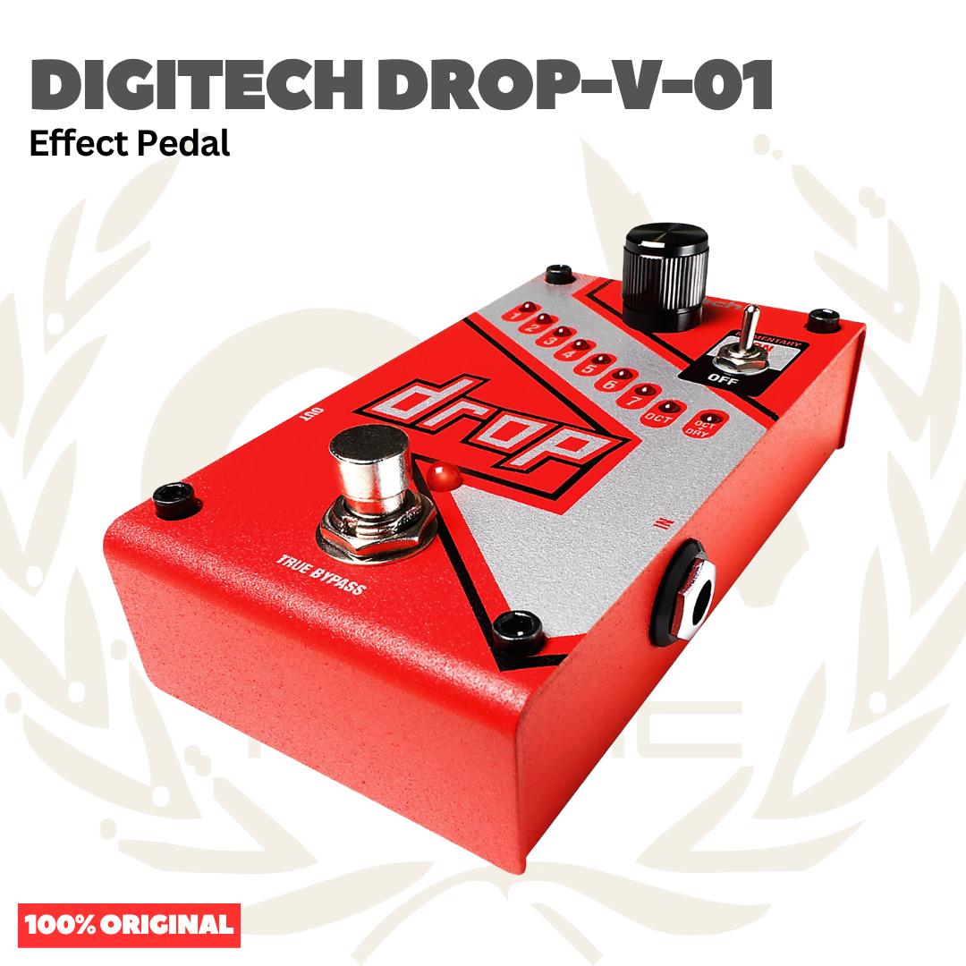 Digitech DROP-V-01 Polyphonic Drop Tune Pedal Effect - Efek Pedal Gitar