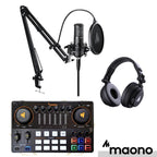 PAKET LIVE STREAMING / PODCAST MAONO E2 + PM320 + MH601 | SOUND CARD AME2 AM-E2A