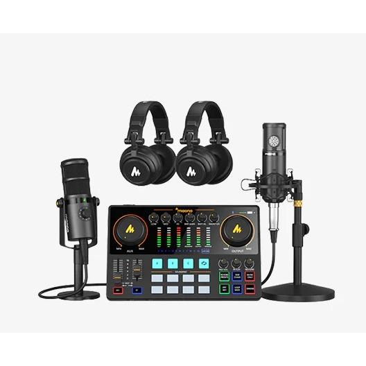 PAKET PODCAST 2 ORANG MAONO AME2 + PD400X + PM320 + MH601 | Sound card E2