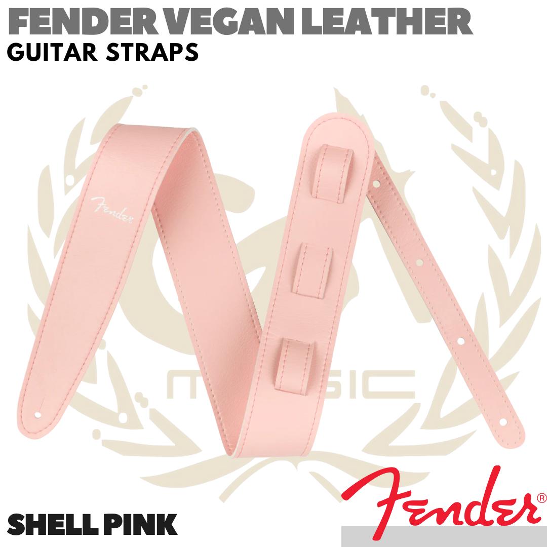 FENDER Vegan Leather Guitar Strap | Tali Gitar