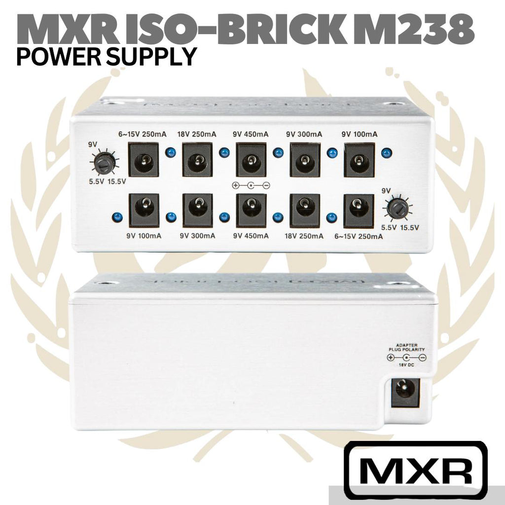 MXR ISO BRICK POWER SUPPLY M238 | Jim Dunlop Pedal Adaptor Efek Gitar