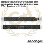 BEHRINGER SUPER-X PRO CX3400 V2 2 / 3 / Mono 4 Way Crossover