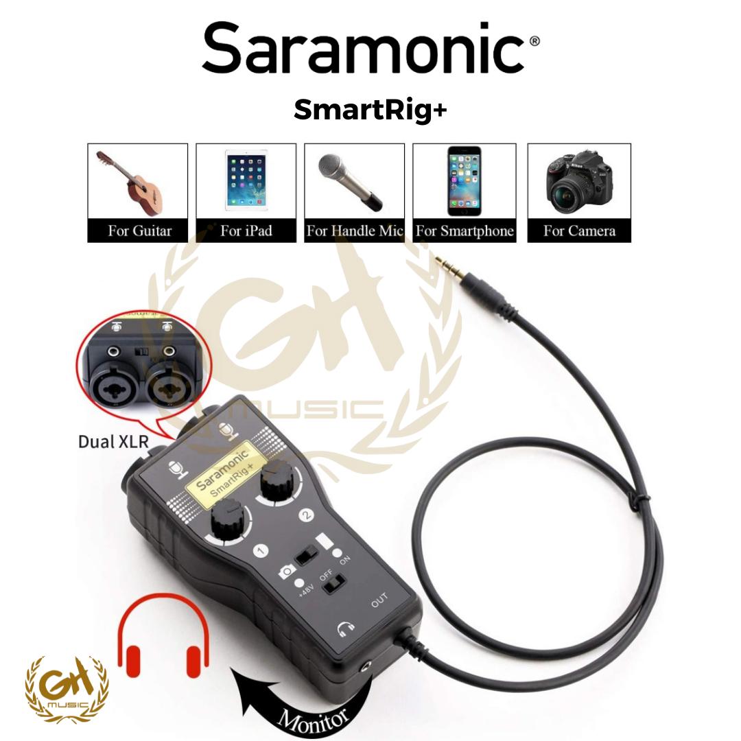 Saramonic SmartRig Plus 2-Channel XLR - 3.5mm