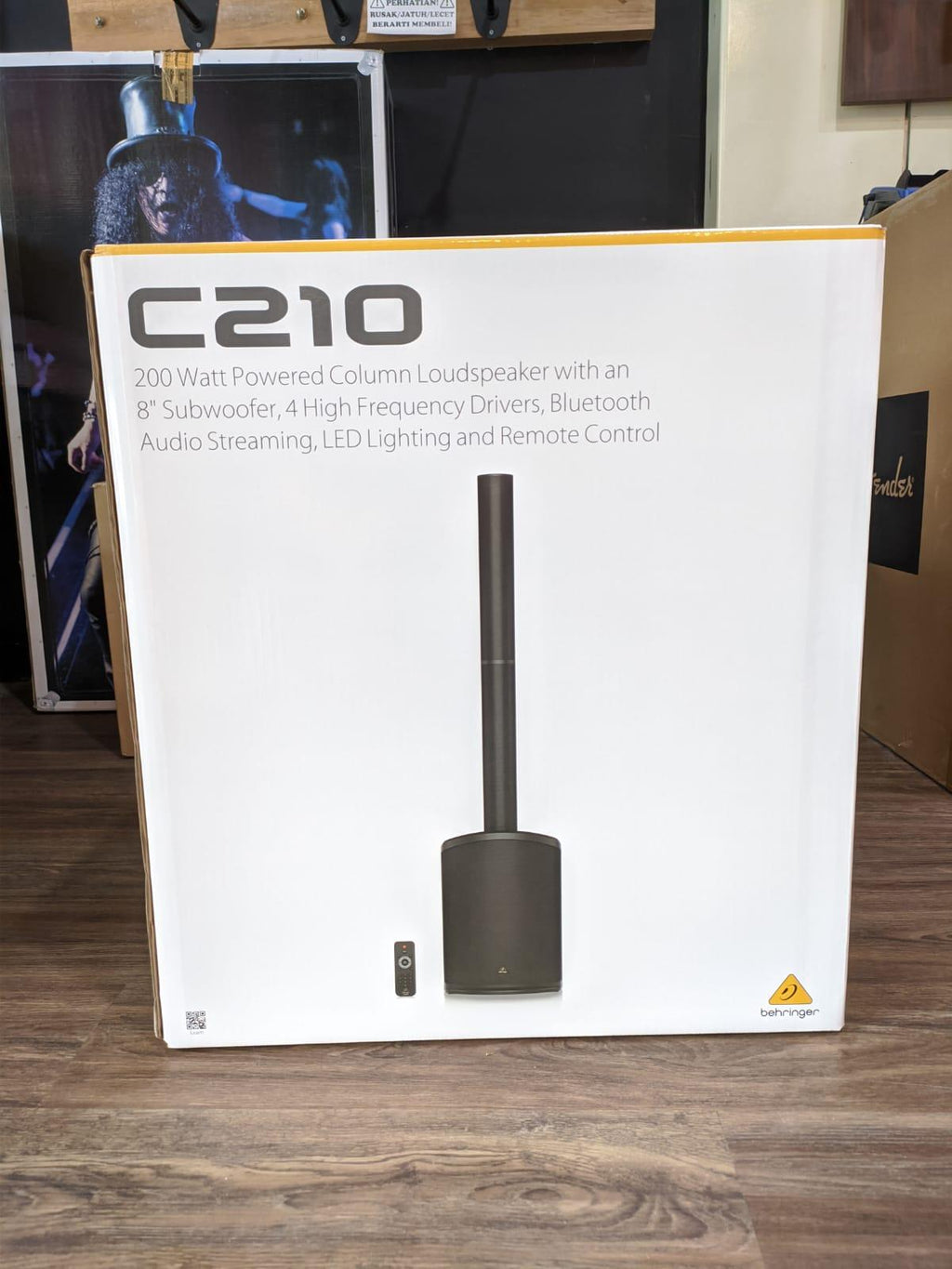 BEHRINGER C210 200W Powered Active Column Speaker | Spiker Aktif