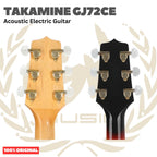 TAKAMINE GJ72CE Acoustic Electric Guitar - Gitar Akustik Listrik Elektrik dengan Preamp GJ72 CE Original Asli