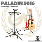 Paladin SG16 Triple Guitar Bass Stand - Stand Gitar Bass Multi