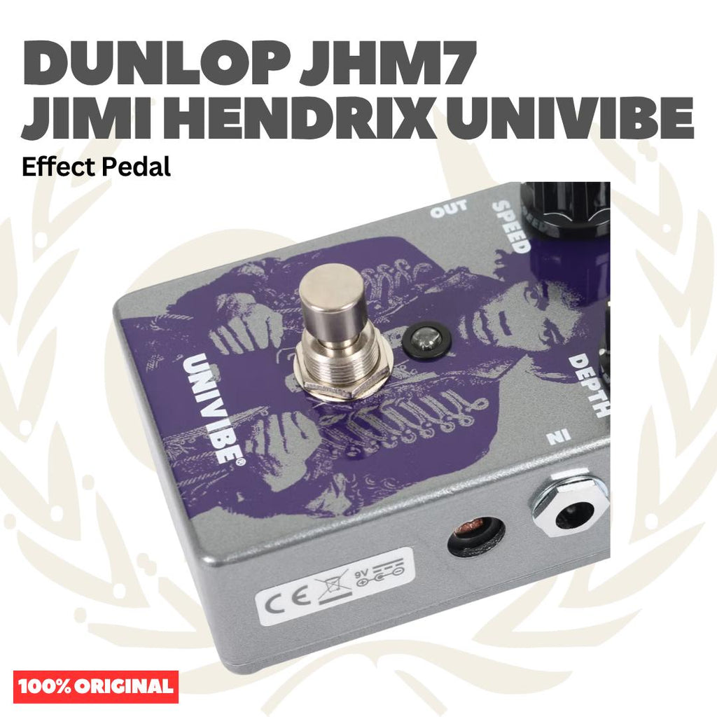 Dunlop JHM7 Jimi Hendrix Univibe Chorus/Vibrato Effect Pedal - Efek Pedal Gitar