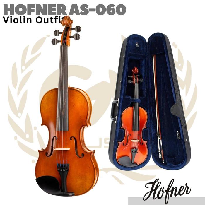 HOFNER AS-060 Violin Outfit | Biola 1/2 3/4 4/4 1/4 Size AS060