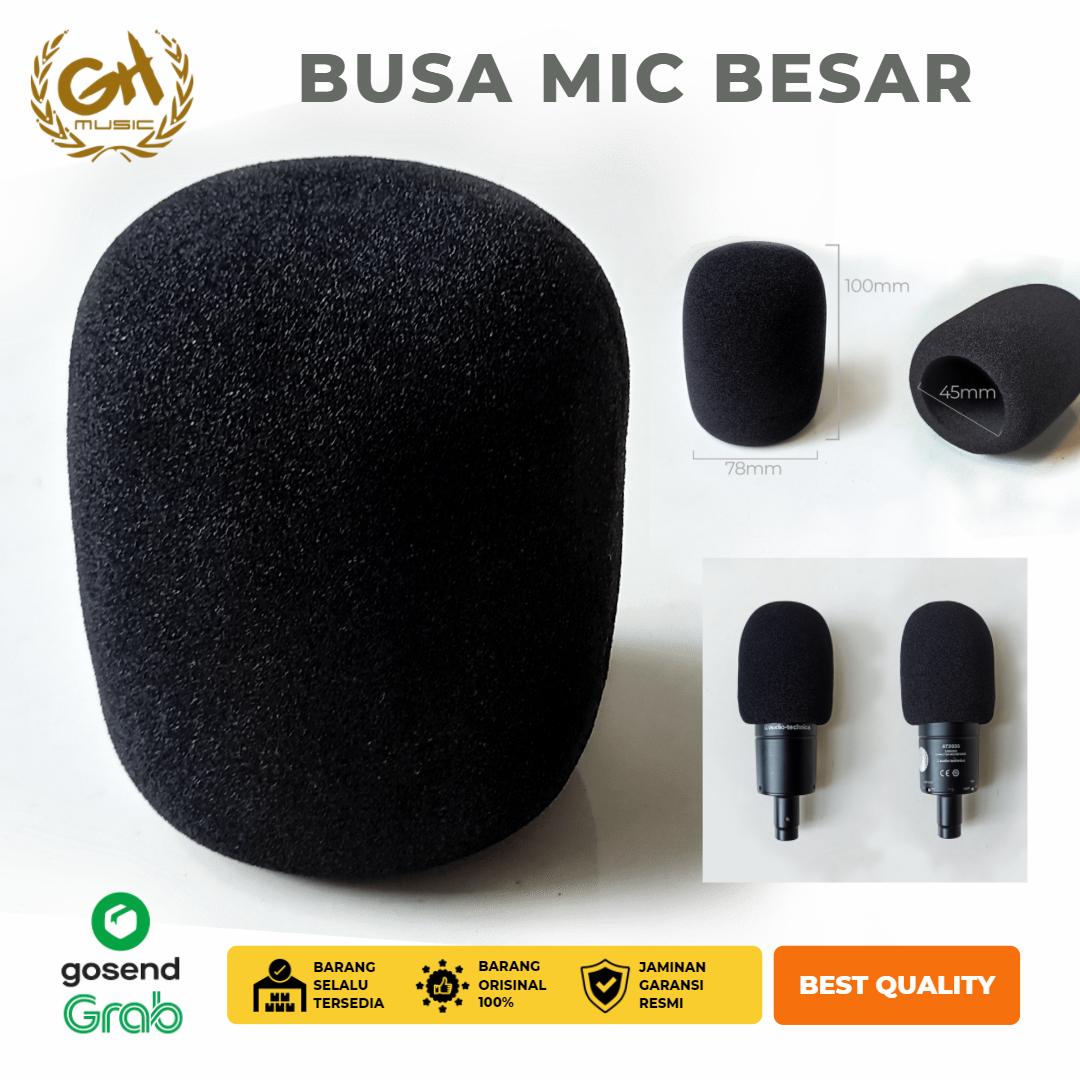 BUSA MIC WIND SHIELD FOAM CONDENSER MICROPHONE UKURAN BESAR