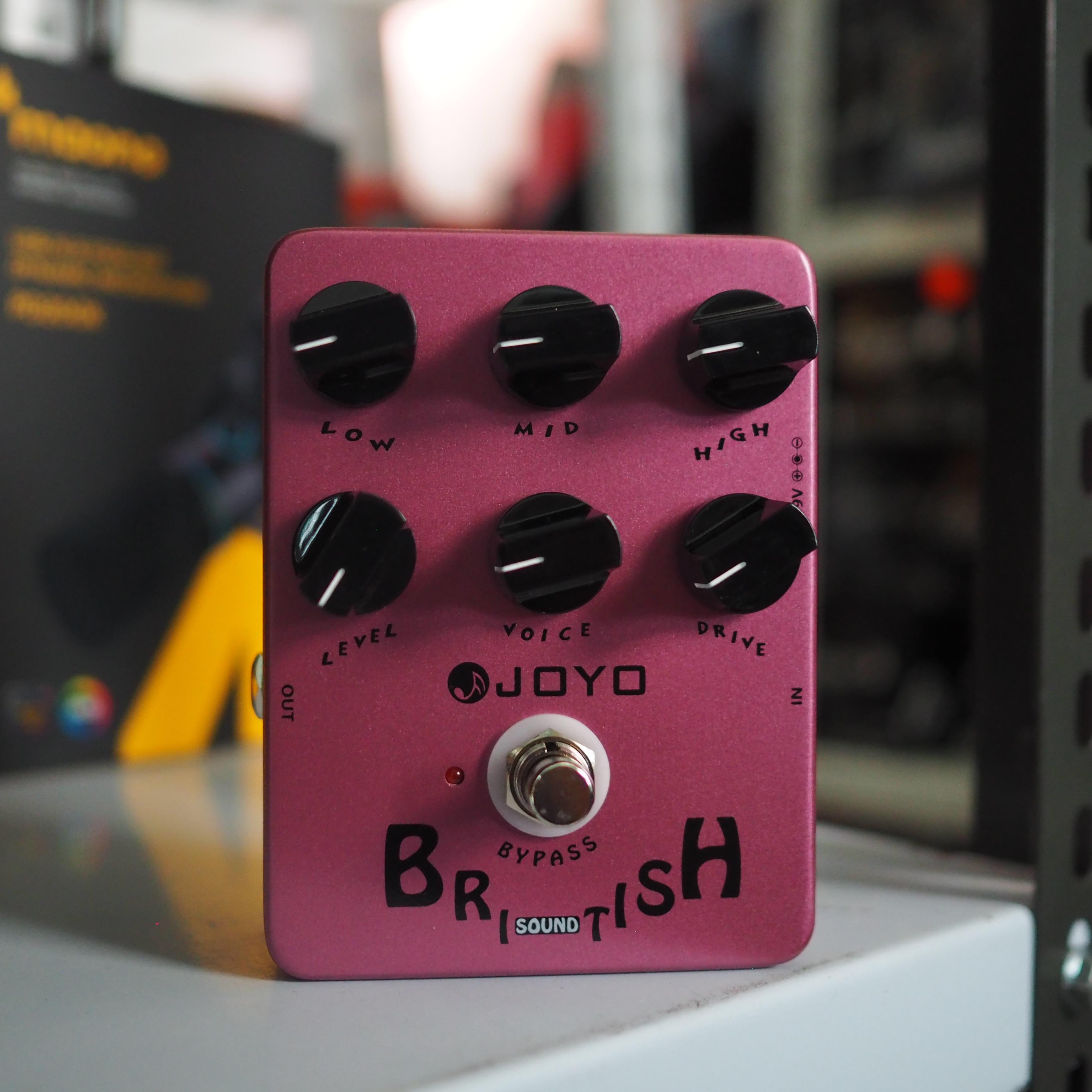JOYO JF-16 British Sound Overdrive Effect Guitar - Efek Gitar