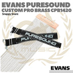 EVANS CUSTOM PRO SERIES 20 Strand Brass Snare Wire - Snappy Drum