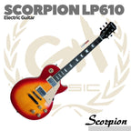 Scorpion LP610 Electric Guitar | Gitar Listrik Elektrik Les Paul LP-610 - white