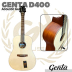GENTA D400 Acoustic Guitar | Gitar Akustik