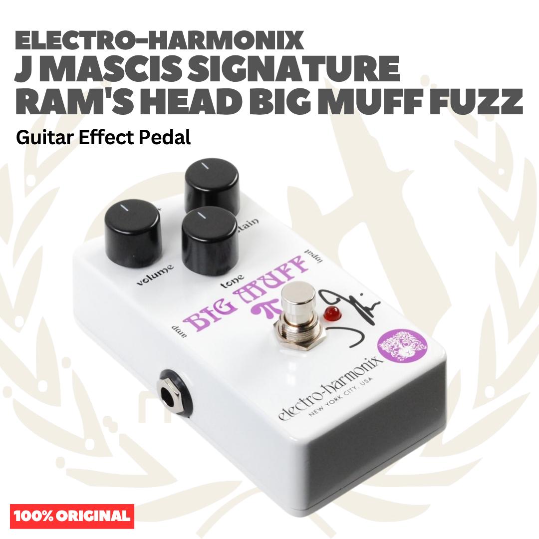 Electro-Harmonix J Mascis Signature Ram's Head Big Muff Fuzz Guitar Pedal - Efek Pedal Gitar