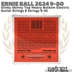 ERNIE BALL 2624 8 String Electric Guitar Strings 9-80 | Senar Gitar