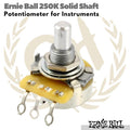 Ernie Ball 250K Solid Shaft Potentiometer for Instruments | Potensio