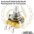 Ernie Ball 250K Solid Shaft Potentiometer for Instruments | Potensio