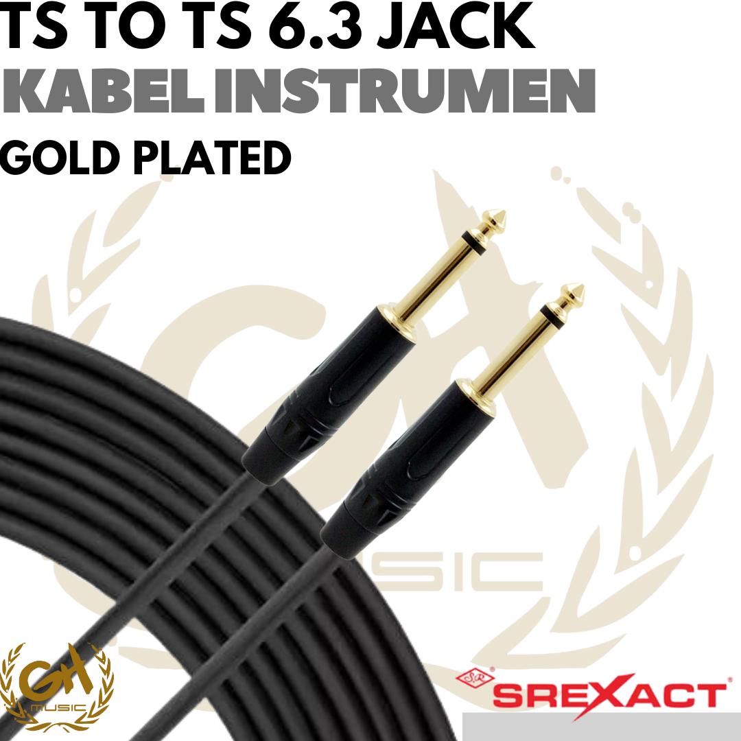 SREXACT Instrument Cable - Kabel Instrumen TS Akai Mono Unbalanced