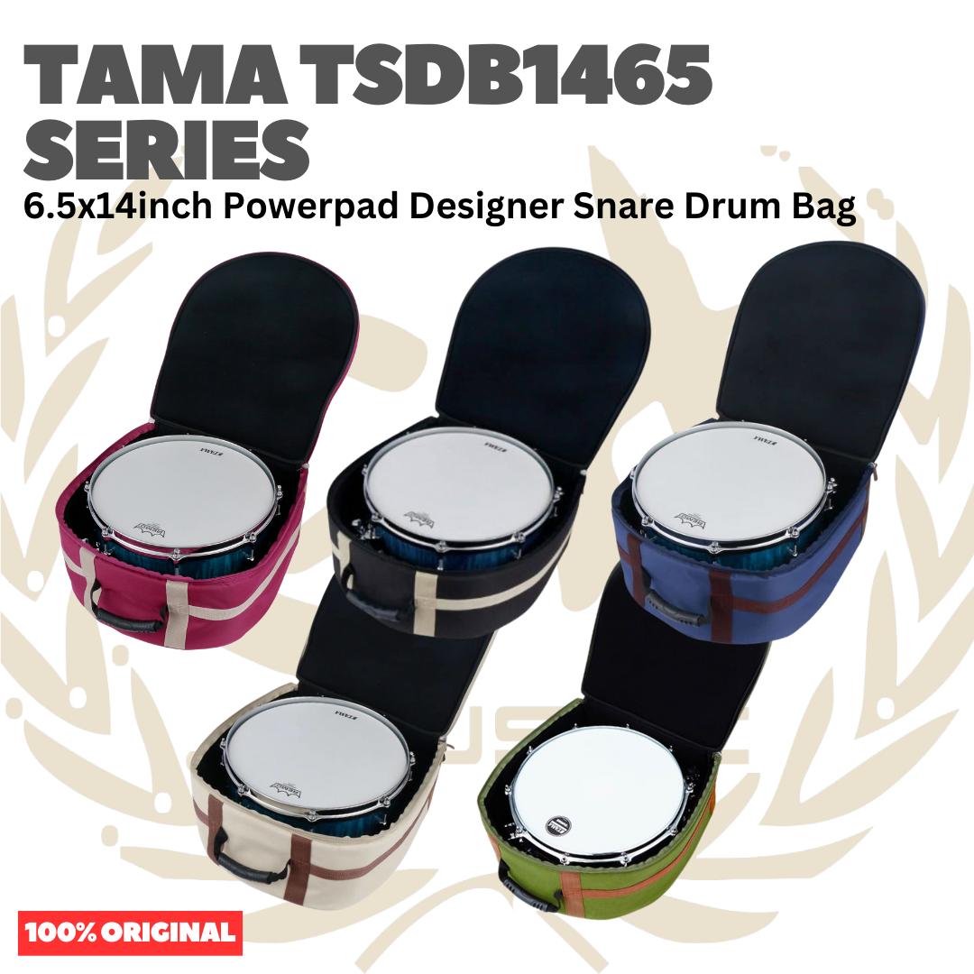TAMA TSDB1465 6.5x14inch Powerpad Designer Snare Drum Bag - Tas Snare Drum Original Asli