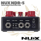 NUX Atlantic NDR5 Delay&Reverb Guitar Effect Pedal - Efek Gitar NDR-5