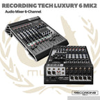 RECORDING TECH LUXURY MK2 MIXING CONSOLE | 4 6 8 12  Audio Mixer Channel