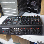 RECORDING TECH PRO-RTX8 8 Channel Professional Audio Mixer