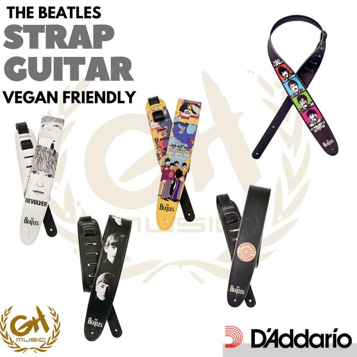 D'ADDARIO X THE BEATLES VEGAN FRIENDLY GUITAR STRAP - STRAP GITAR