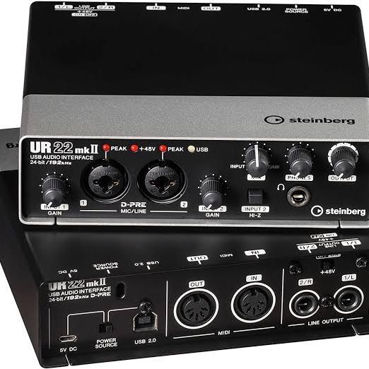 STEINBERG UR22 MKII USB AUDIO INTERFACE