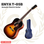 Enya T-05B Parlor Acoustic Guitar - Gitar Akustik T05B