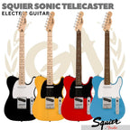 SQUIER SONIC TELECASTER Electric Guitar | Gitar Listrik Elektrik - BLACK