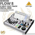 BEHRINGER FLOW 8 MULTITRACK DIGITAL MIXER & AUDIO INTERFACE/SOUNDCARD FLOW8