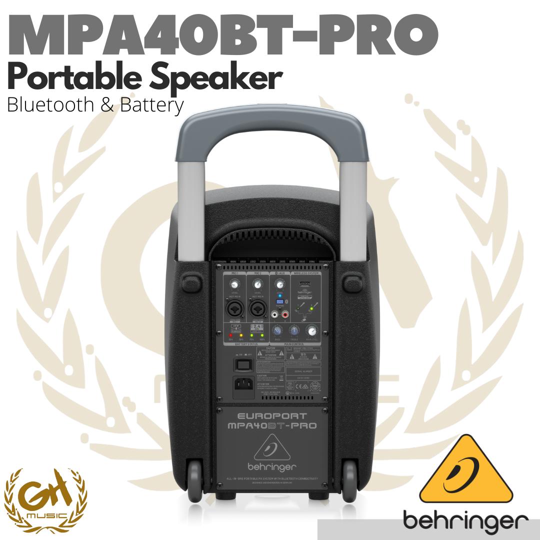 BEHRINGER MPA40BT-PRO Portable Speaker | MPA 40 BT - karaoke meeting