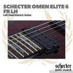Schecter Omen Elite 6 FR Floyd Rose Left Handed Electric Guitar | Gitar Elektrik Kidal