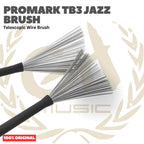 PROMARK TB3 Jazz Brush Telescope Wire Brush - Stik Brass Snare Stick Kawat Jazz Original Asli
