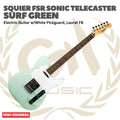 SQUIER FSR SONIC Telecaster Electric Guitar | Gitar Elektrik Listrik