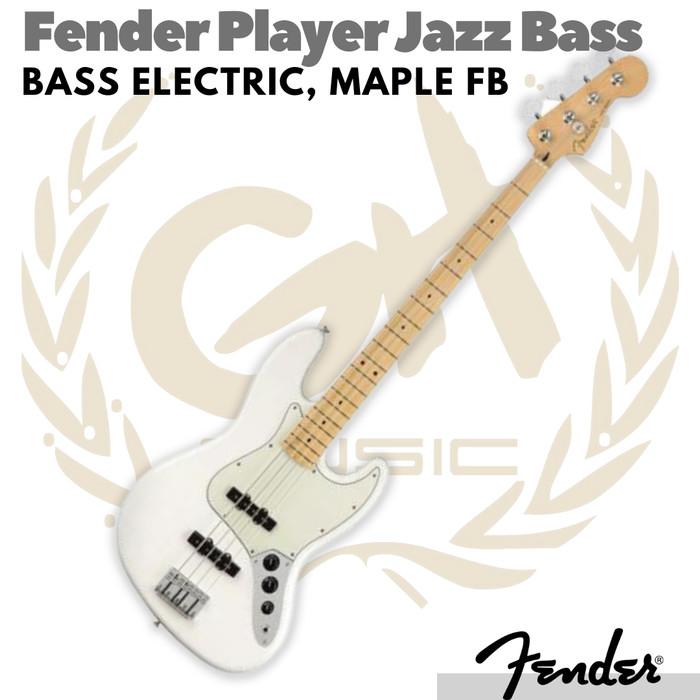 Fender Player Jazz Bass Guitar, Maple FB | Gitar bass