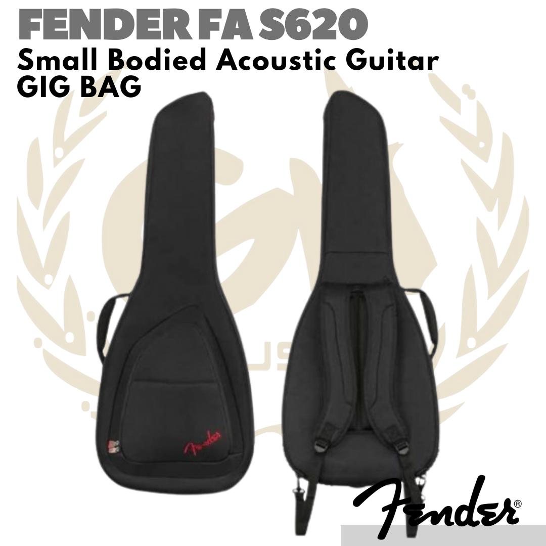 Fender FA-S 620 Small Bodied Acoustic Guitar Gig Bag | Tas Gitar