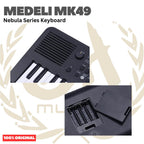 MEDELI MK49 49-Keys Nebula Series Keyboard Portable - MK-49 Keyboard Original Asli