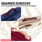 Ibanez IUBC541 Powerpad Designer Collection Gig Bag for Concert Ukulele - Tas Ukulele Concert Original Asli