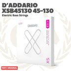 D'Addario XSB45130 45-130 Nickel Plated Steel Long Scale Electric Bass 5-Strings - Senar Bass Listrik Elektrik 5-Senar Coated XSB-45130