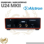Alctron U24MK2 USB Audio Interface - Soundcard U24MKII