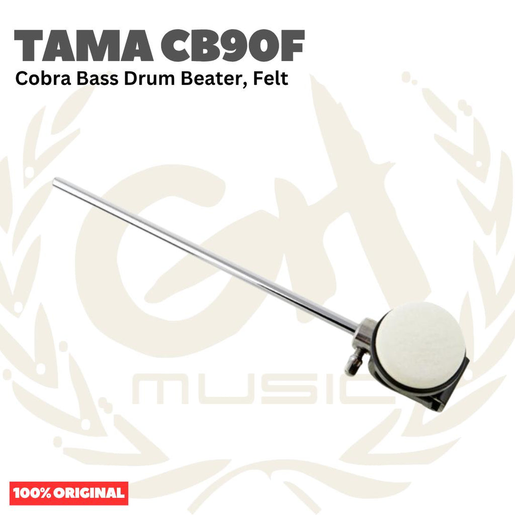 TAMA CB90F Cobra Bass Drum Beater, Felt - Kick Bass Drum
