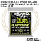 Ernie Ball 2591 Regular Slinky Flatwound Electric Guitar Strings 10-46
