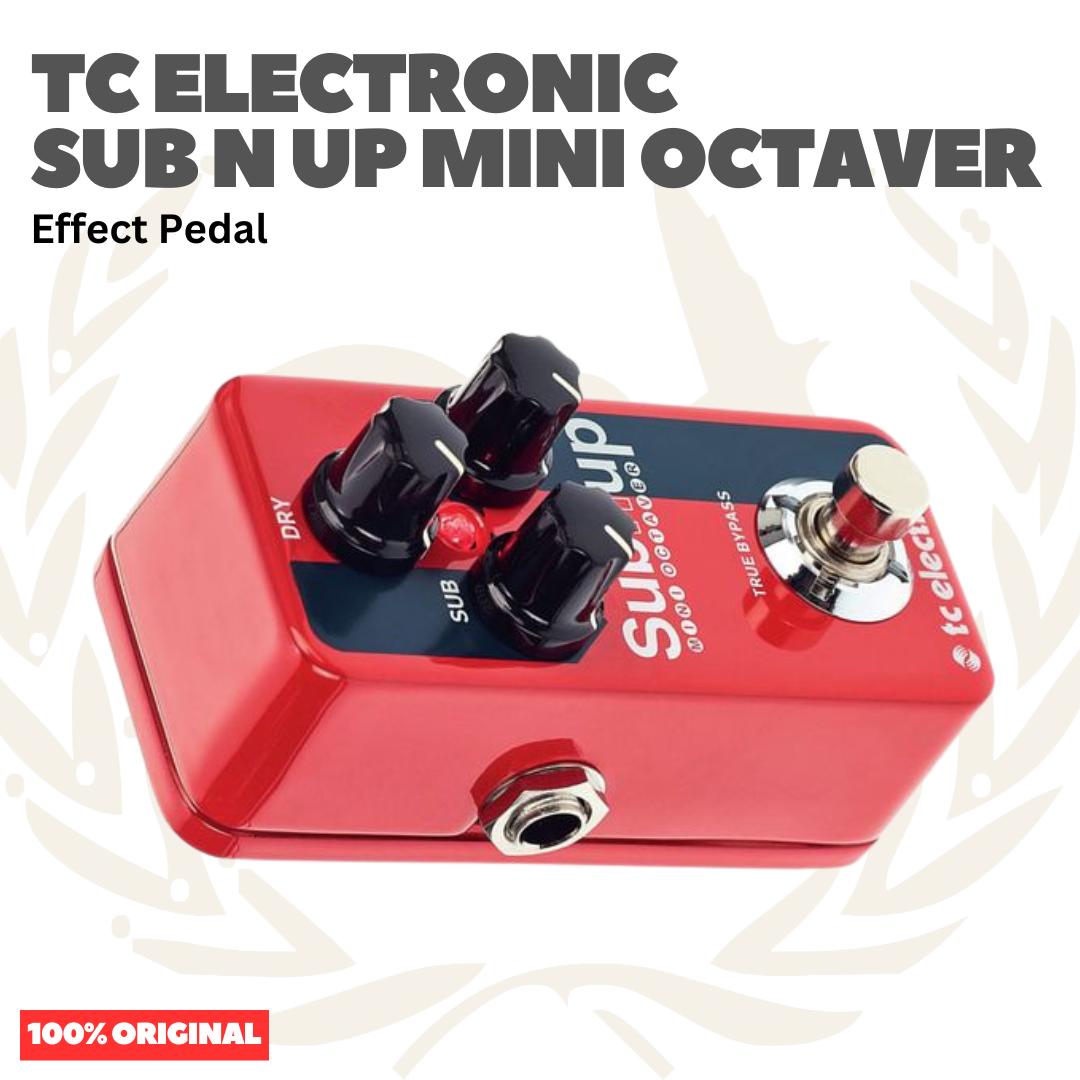 TC Electronic Sub N Up Mini Octaver Guitar Effects Pedal - Pedal Efek Gitar