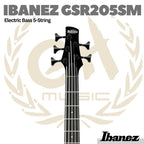 Ibanez GSR205SM 5-String Electric Bass Guitar - Bass Elektrik 5 Senar