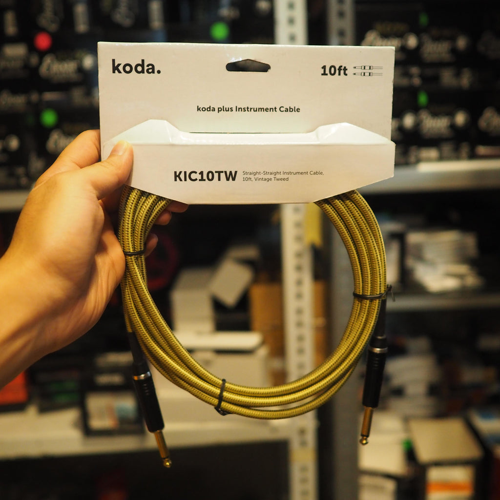KODA PLUS STRAIGHT - STRAIGHT Instrument Cable | Kabel Jack Gitar Bass