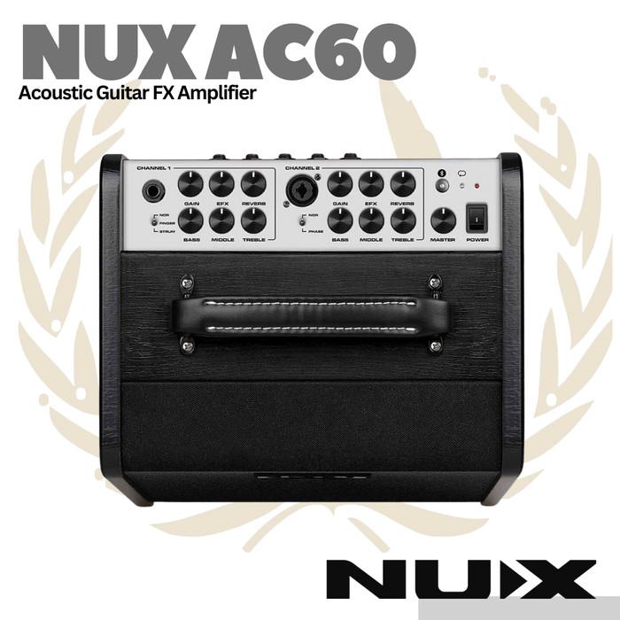NUX Stageman II AC60 Acoustic Studio Amplifier - Ampli Akustik