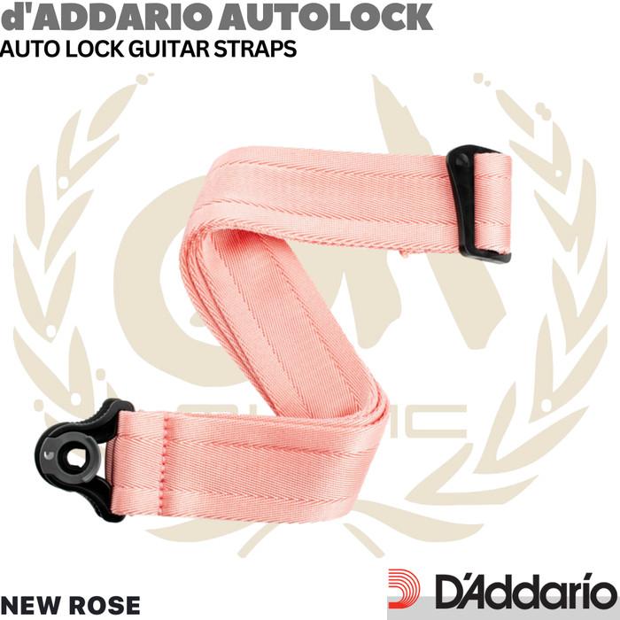 D'ADDARIO Auto Lock Nylon Guitar Strap | Strap Nilon Gitar