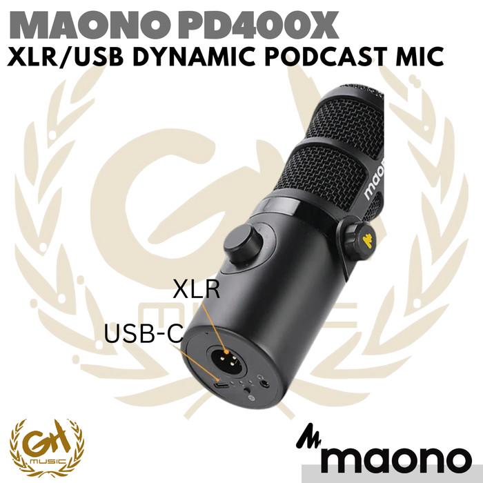 MAONO PD400X USB / XLR DYNAMIC PODCAST MICROPHONE
