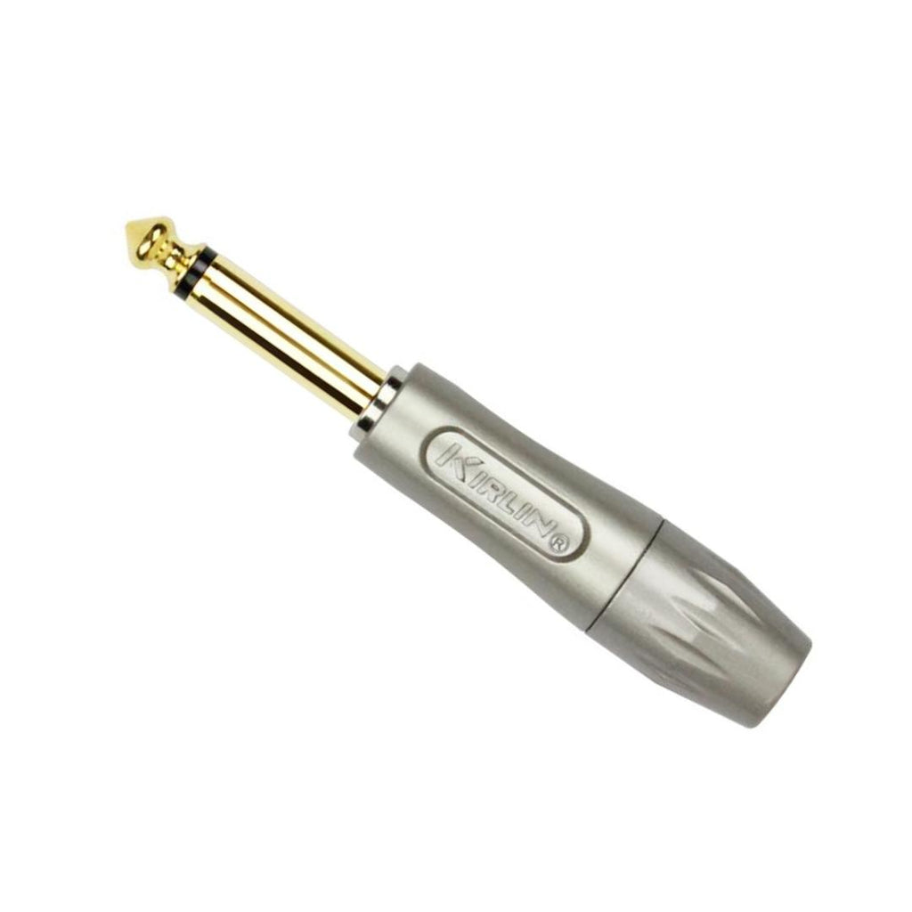 Kirlin CF2306 1/4" Mono Plug Gold Plated - Jack Akai